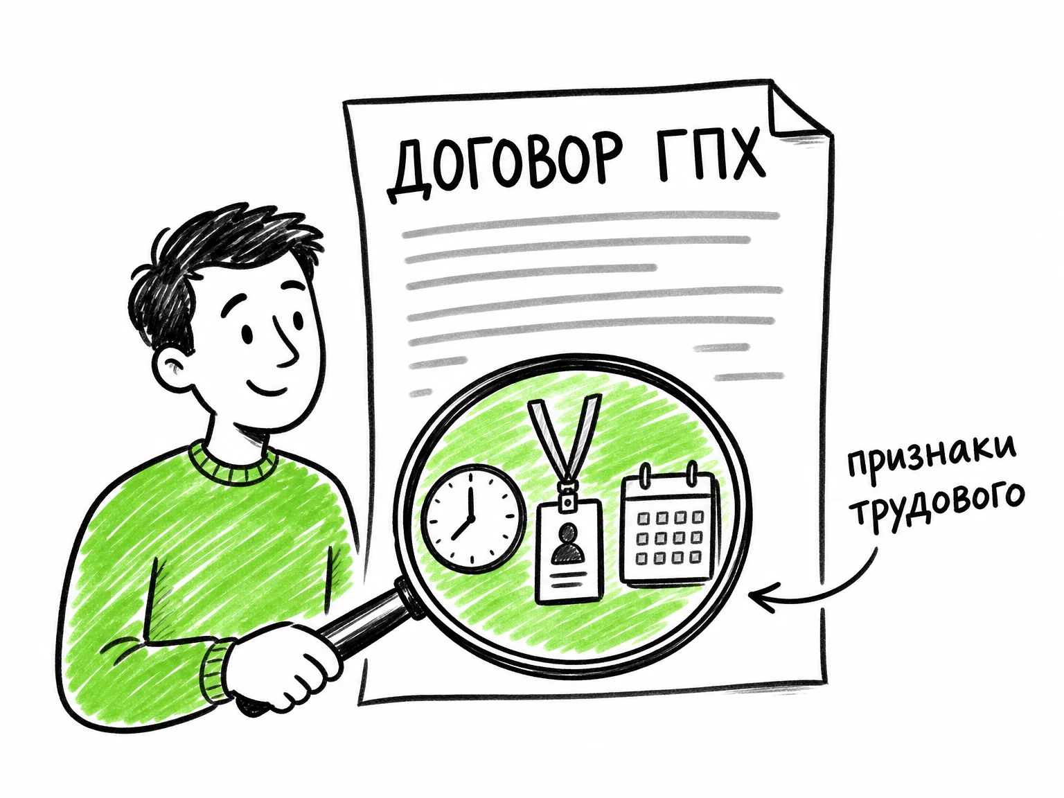 Договор ГПХ в 2026 году: когда его признают трудовым и что делать бизнесу