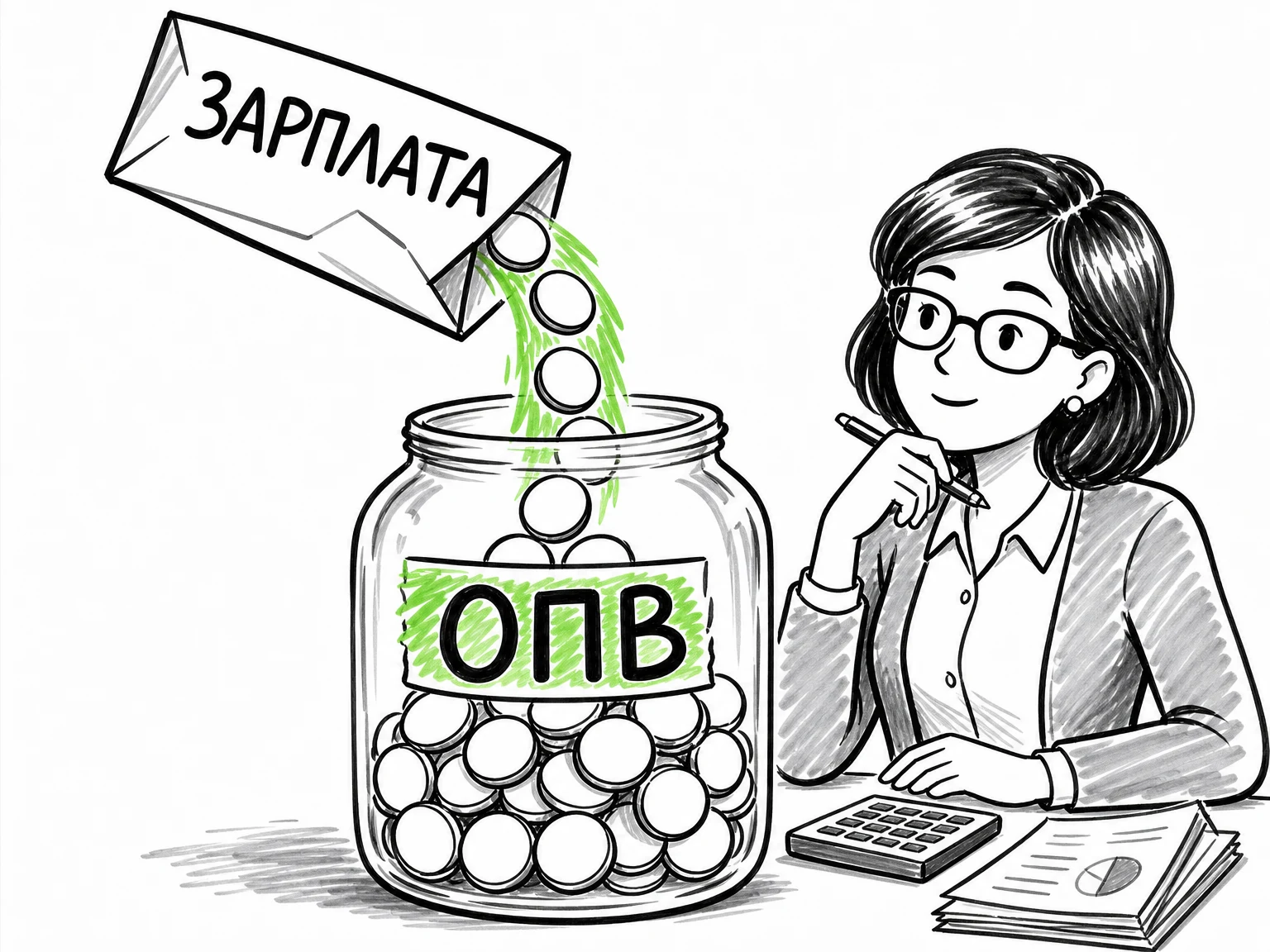 ОПВ в 2026 году в Казахстане: ставка, предел, сроки и кто платит