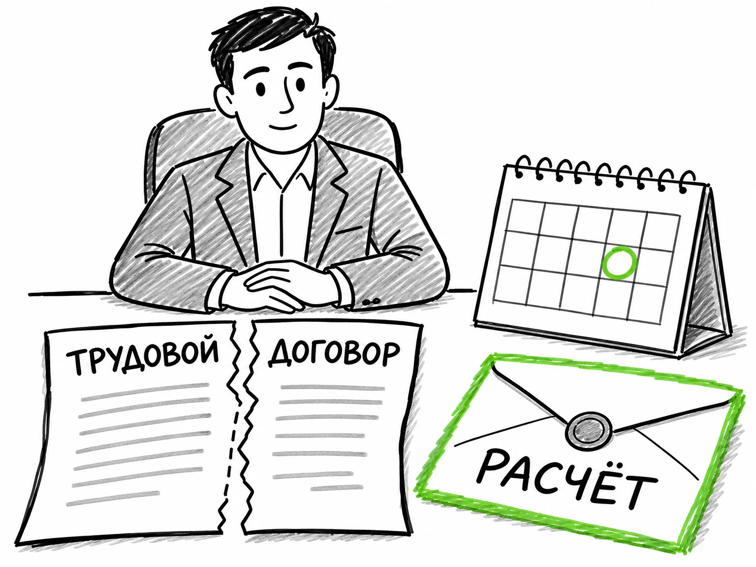 Расторжение трудового договора в РК: основания, сроки уведомления, приказ и расчёт