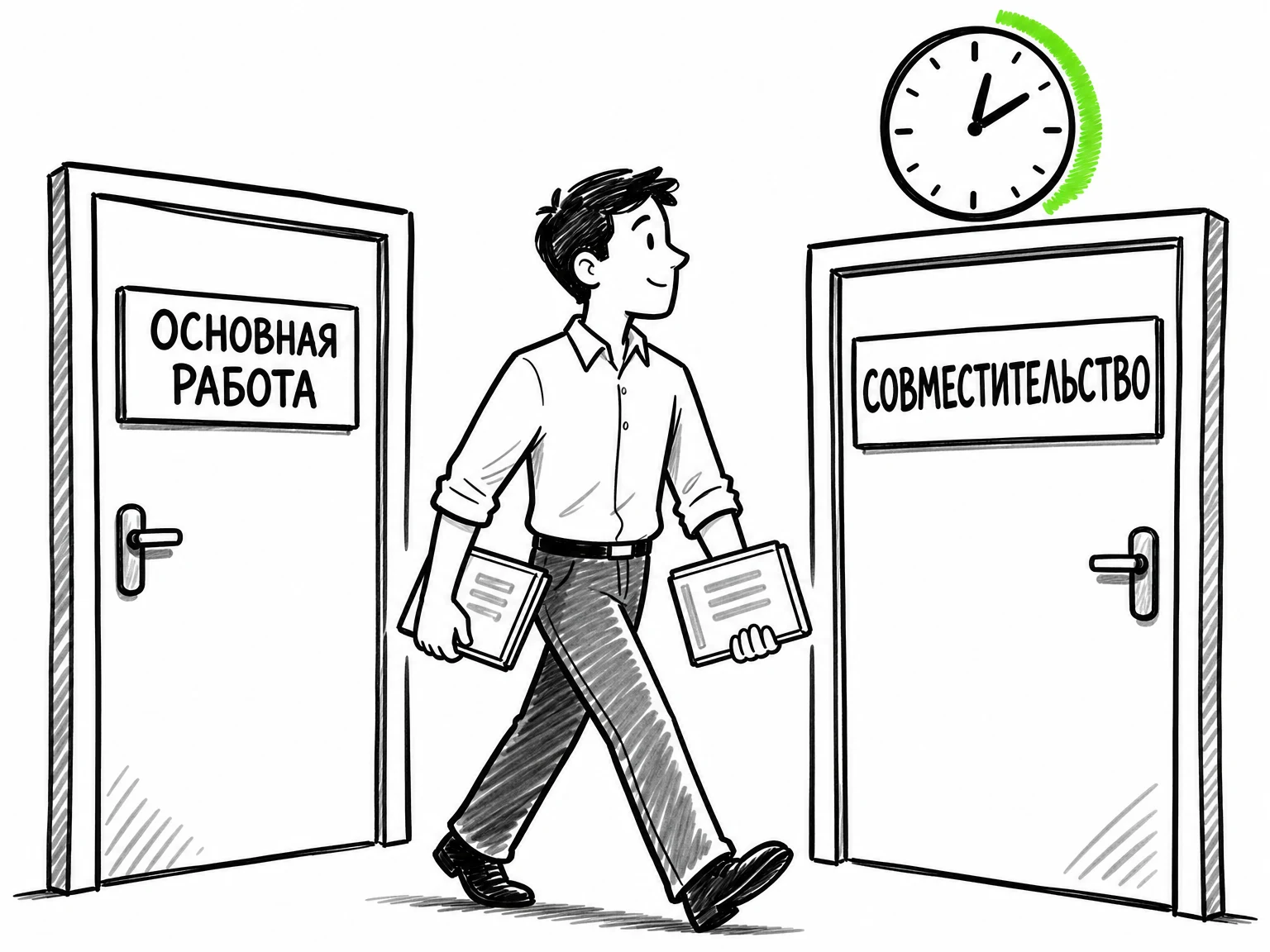 Совместительство в РК в 2026 году: как оформить, сколько часов, отпуск и вычет ИПН