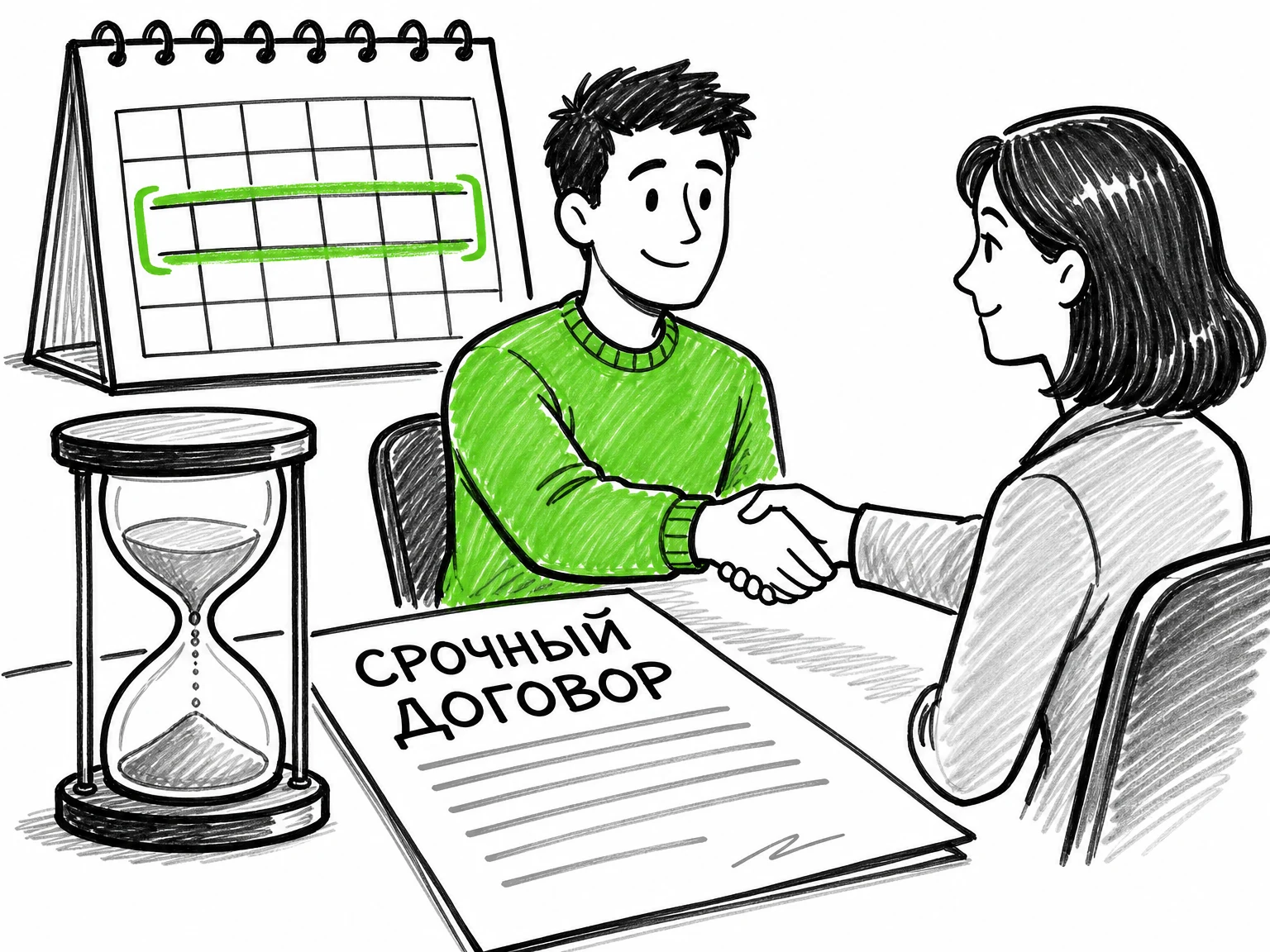 Срочный трудовой договор в РК: на какой срок заключать, как продлевать и прекращать